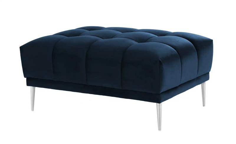 Twist Polsterhocker  Grenada ¦ blau ¦ Maße (cm): B: 75 H: 45 T: 97.0 Polstermöbel > Hocker - Möbel Kraft