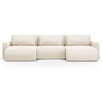 Cosmopolitan Design | U-förmiges Schlafsofa mit Stauraum Belfast vlevet von Cosmopolitan Design