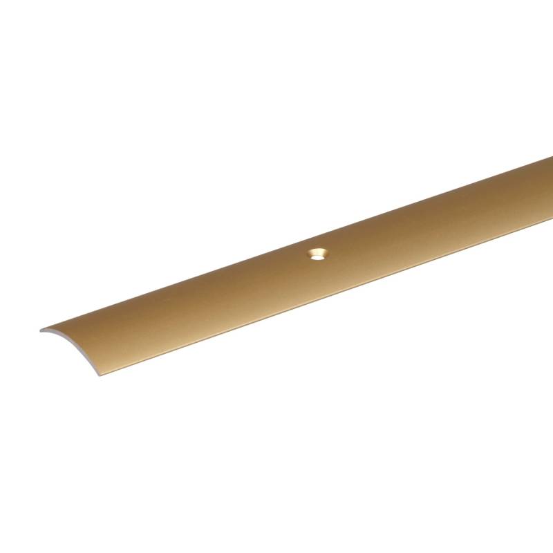 Bodenausgleichprofil Aluminium 1 mm x 40 mm x 2.000 mm Gold