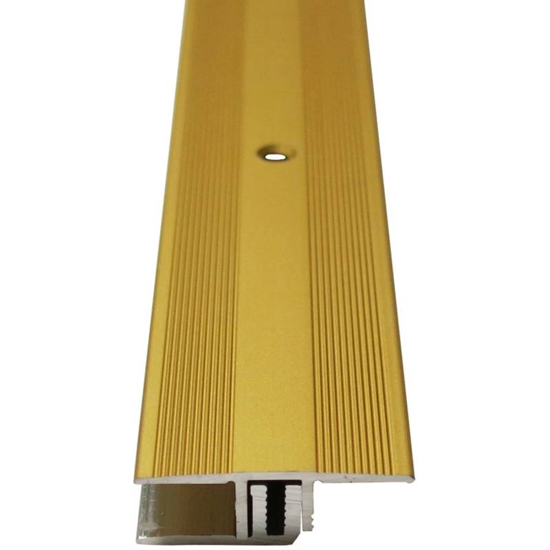 Übergangsprofil inkl. Schrauben und Dübel 34 mm 7-15 mm Messing 900 mm Übergangsprofil inkl. Schrauben und Dübel 34 mm 7-15 mm Messing 900 mm von Döllken