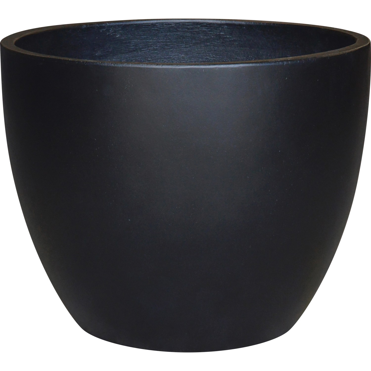 Übertopf Leichtzement Matt Anthrazit 25 cm x 25 cm x 19 cm Übertopf Leichtzement Matt Anthrazit 25 cm x 25 cm x 19 cm