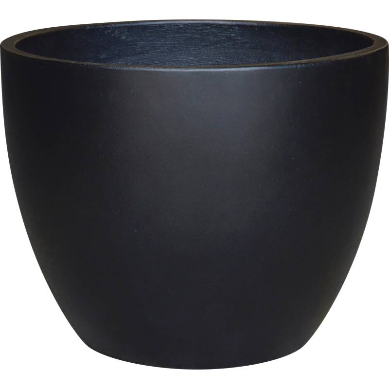 Übertopf Leichtzement Matt Anthrazit 25 cm x 25 cm x 19 cm Übertopf Leichtzement Matt Anthrazit 25 cm x 25 cm x 19 cm
