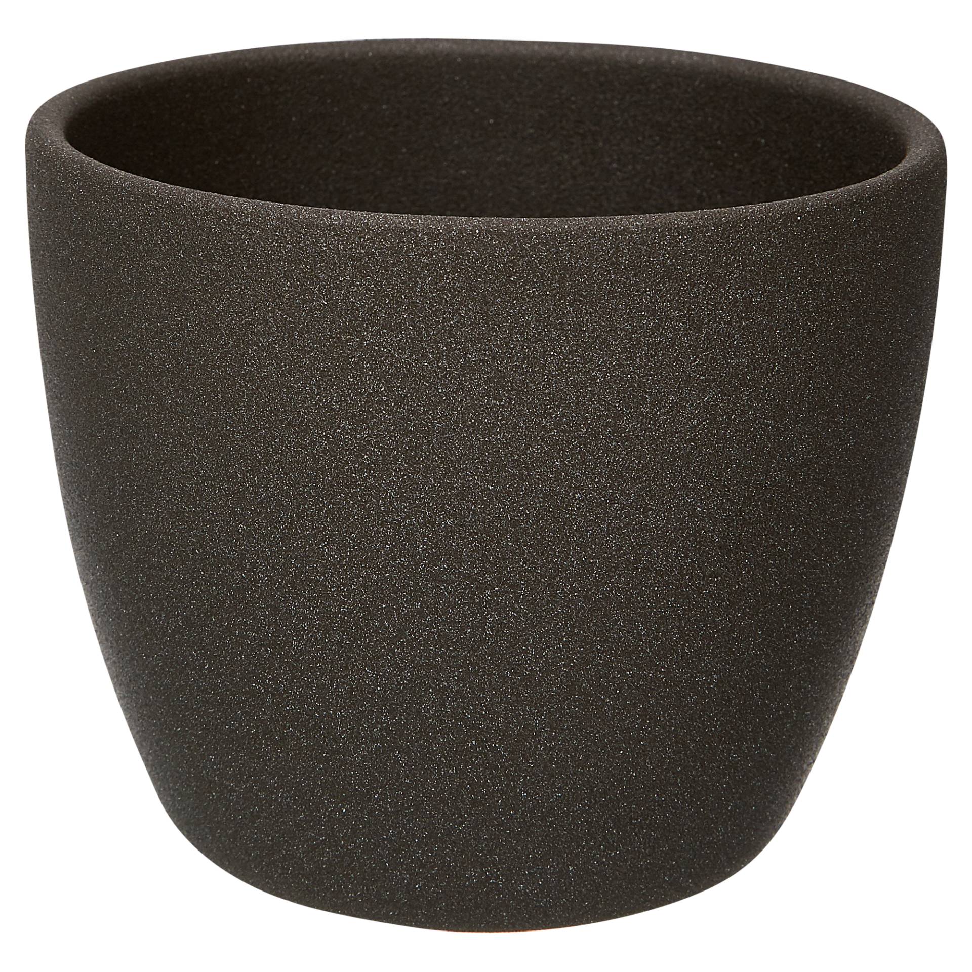 Übertopf 'Madrid' dunkelgrau Ø 28 cm