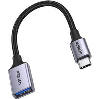 0,15m schwarz (US378) - otg Adapterkabel usb-c (männlich) - usb-a (weiblich) 5Gb/s von UGREEN