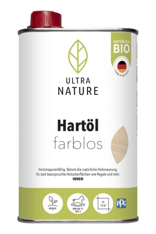 Ultra Nature HartÖl Farblos 0,5 l - 682345 von Bondex