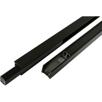 Universal U-Profil für WPC Zäune, anthrazit, geeignet für Füllelemente bis 20 mm  27 x 27 mm, Schienenlänge: 200 cm mit 20 cm Abstandshalter von woodstore24