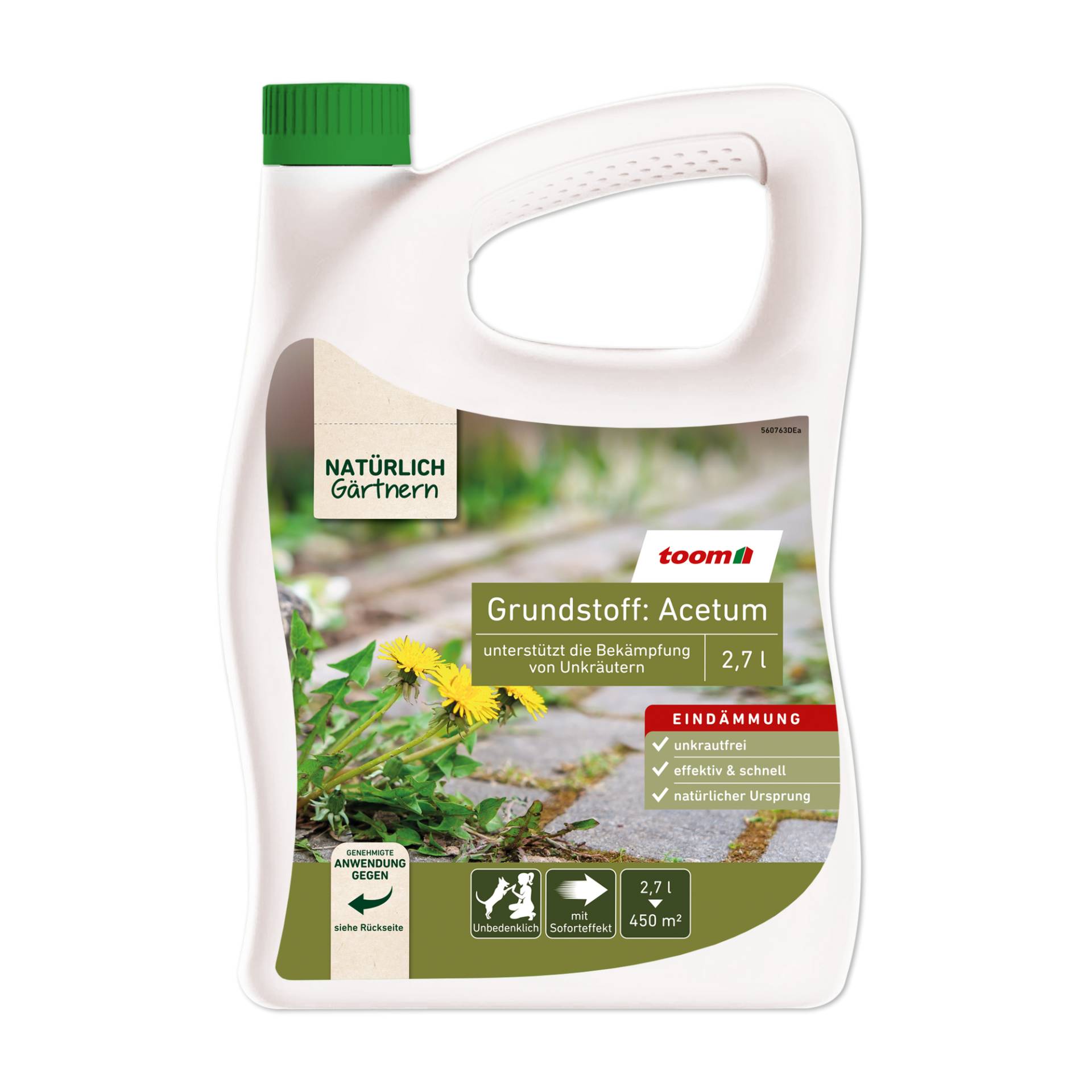 toom Grundstoff 'Natürlich Gärtnern' mit Acetum 2,7 l von toom