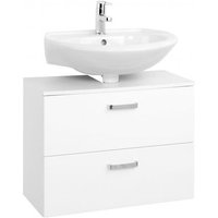 Unterbeckenschrank 70 mit Softclose Bologna von Held Möbel Weiß