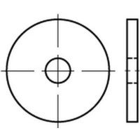 Unterlegscheibe DIN 1052 rund 25 x 92 x 8 A 4