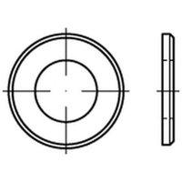Unterlegscheibe ISO 7090 m.Fase 22 Stahl 200 HV Unterlegscheibe ISO 7090 m.Fase 22 Stahl 200 HV