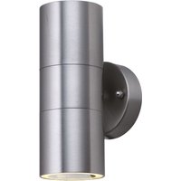 Up Down Wandlampe Außen Stahl IP44 GU10 H:16 cm 2-flmg von 121004