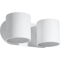 Up Down Wandlampe Weiß Aluminium Modern stylisch Up Down Wandlampe Weiß Aluminium Modern stylisch von Sollux