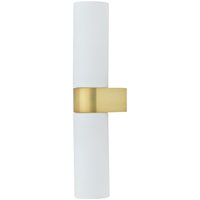Up Down Wandlampe blendarm in Messing G9 IP44 T:7 cm von Nowodvorski
