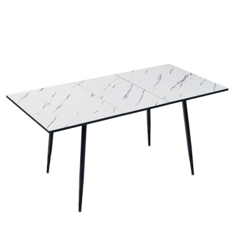 Urban Meuble ESSTISCH Weiß, Schwarz