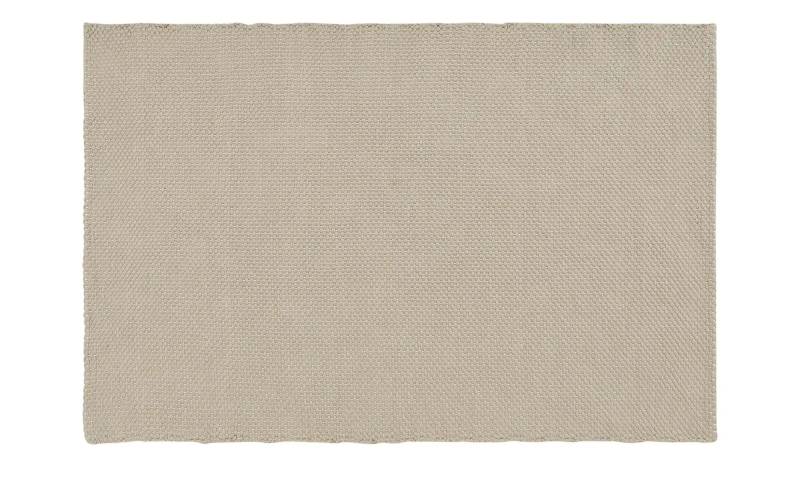URBANARA Webteppich  Montalgro ¦ beige ¦ Synthetische Fasern ¦ Maße (cm): B: 170 Teppiche > Einfarbige Teppiche - Höffner