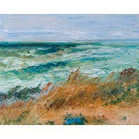 Ute Meyer: Bild 'Ostsee / Ærø / St. Albert' (2022) (Original / Unikat), auf Keilrahmen