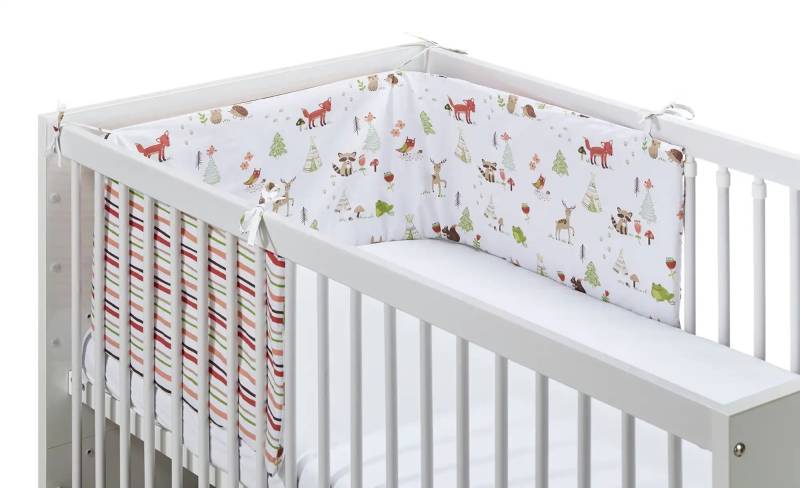 Uups Nestchen  Wald & Wiese ¦ mehrfarbig ¦ Maße (cm): B: 180 Baby > Baby Textilien > Baby Bettwaren - Möbel Kraft