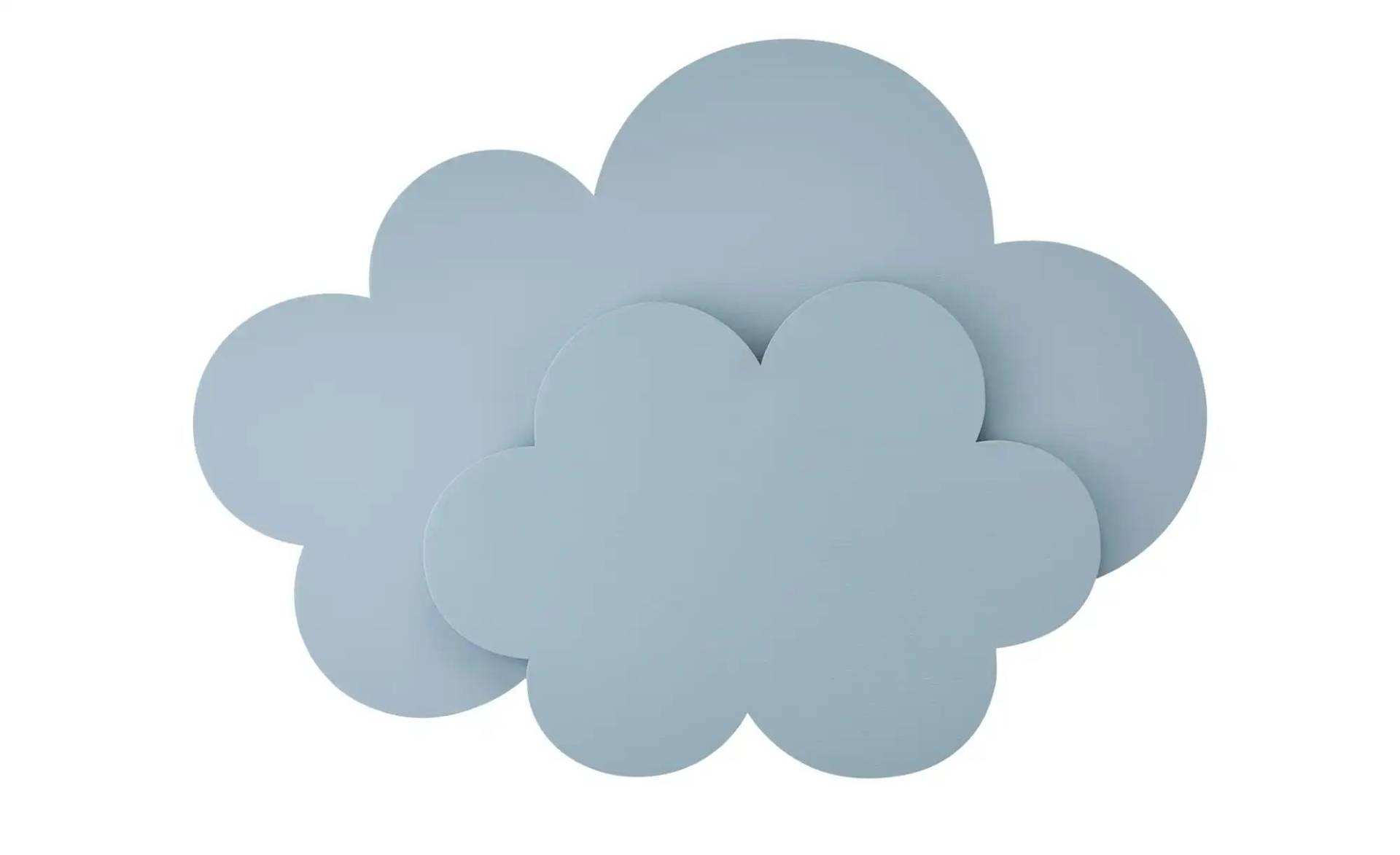Wandleuchte  Wolke ¦ blau ¦ Maße (cm): B: 42 H: 31 T: 10.0 Geschenkideen > Geschenke für Kinder - Möbel Kraft
