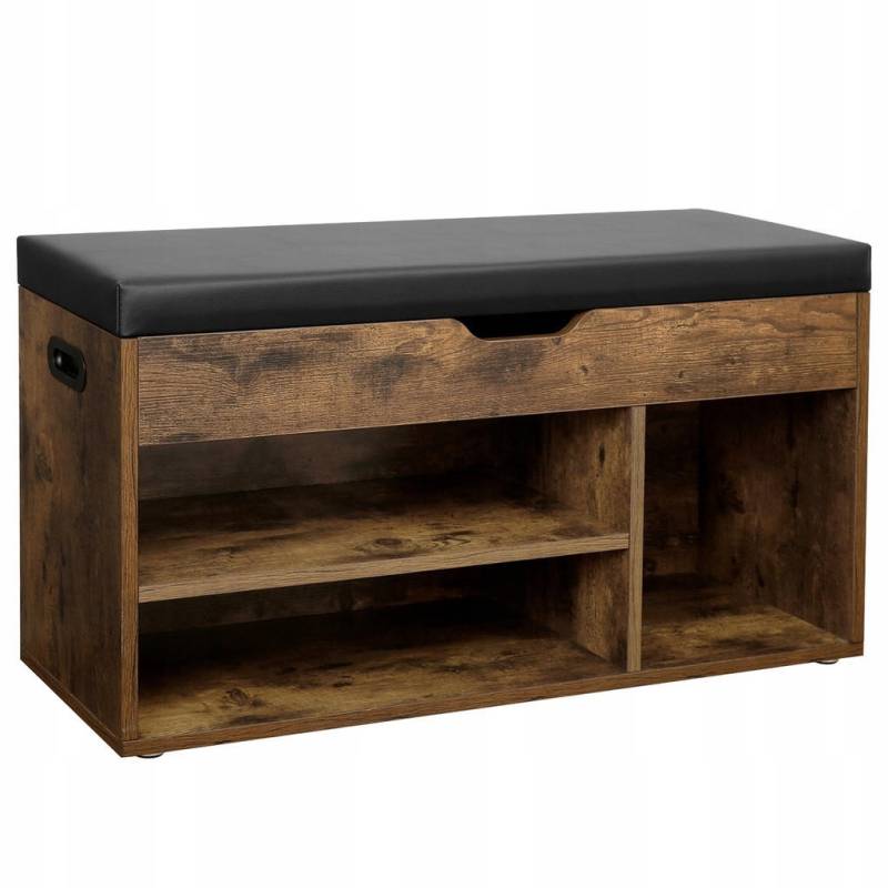VASAGLE SCHUHSCHRANK Braun, Schwarz