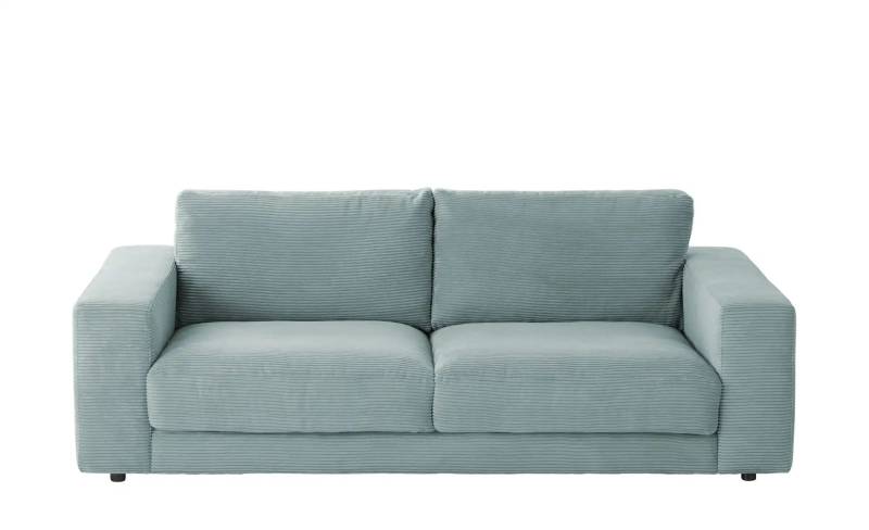 Jette Home Cordsofa  Sila ¦ blau ¦ Maße (cm): B: 230 H: 85 T: 127.0 Polstermöbel > Sofas > 2-Sitzer - Möbel Kraft