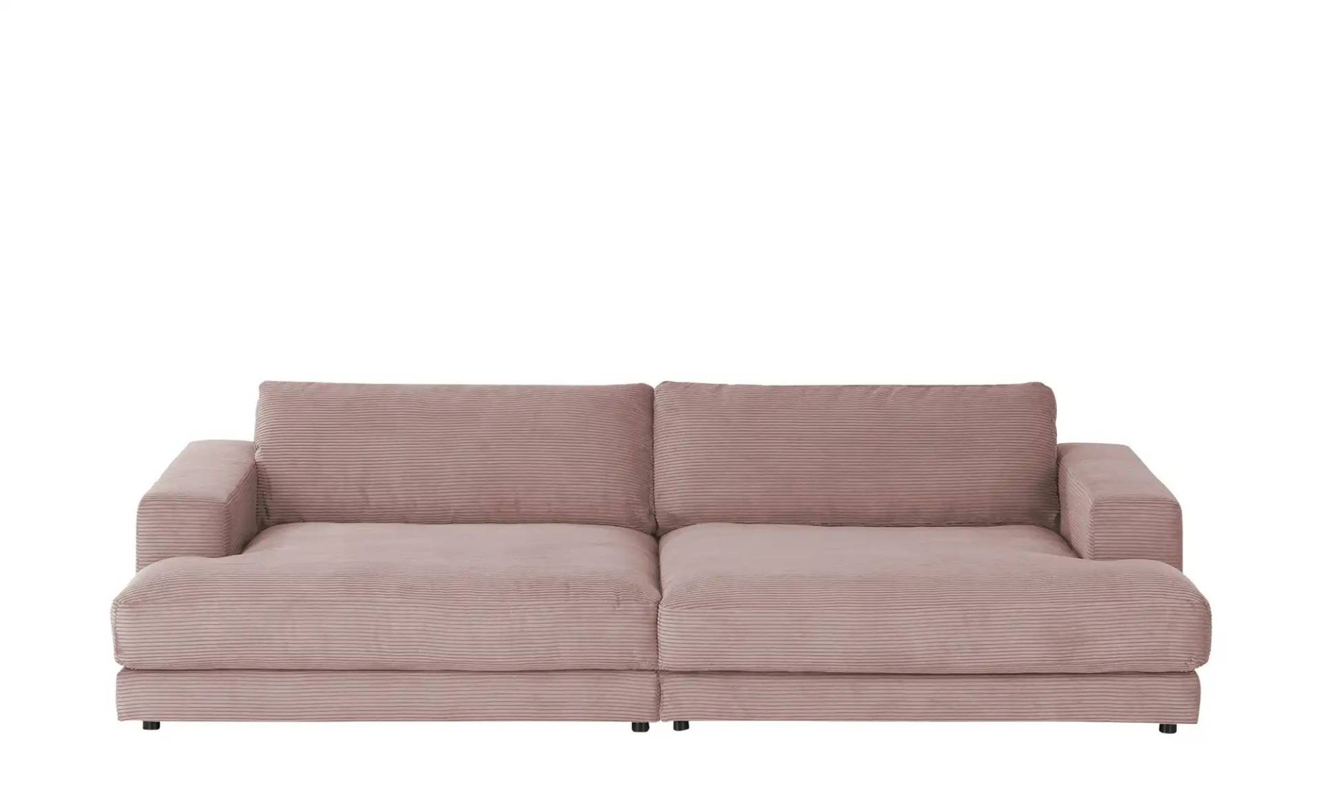 VIVA Megasofa Cord Sila ¦ rosa/pink ¦ Maße (cm): B: 290 H: 85 T: 170 Polstermöbel > Sofas > 3-Sitzer - Möbel Kraft