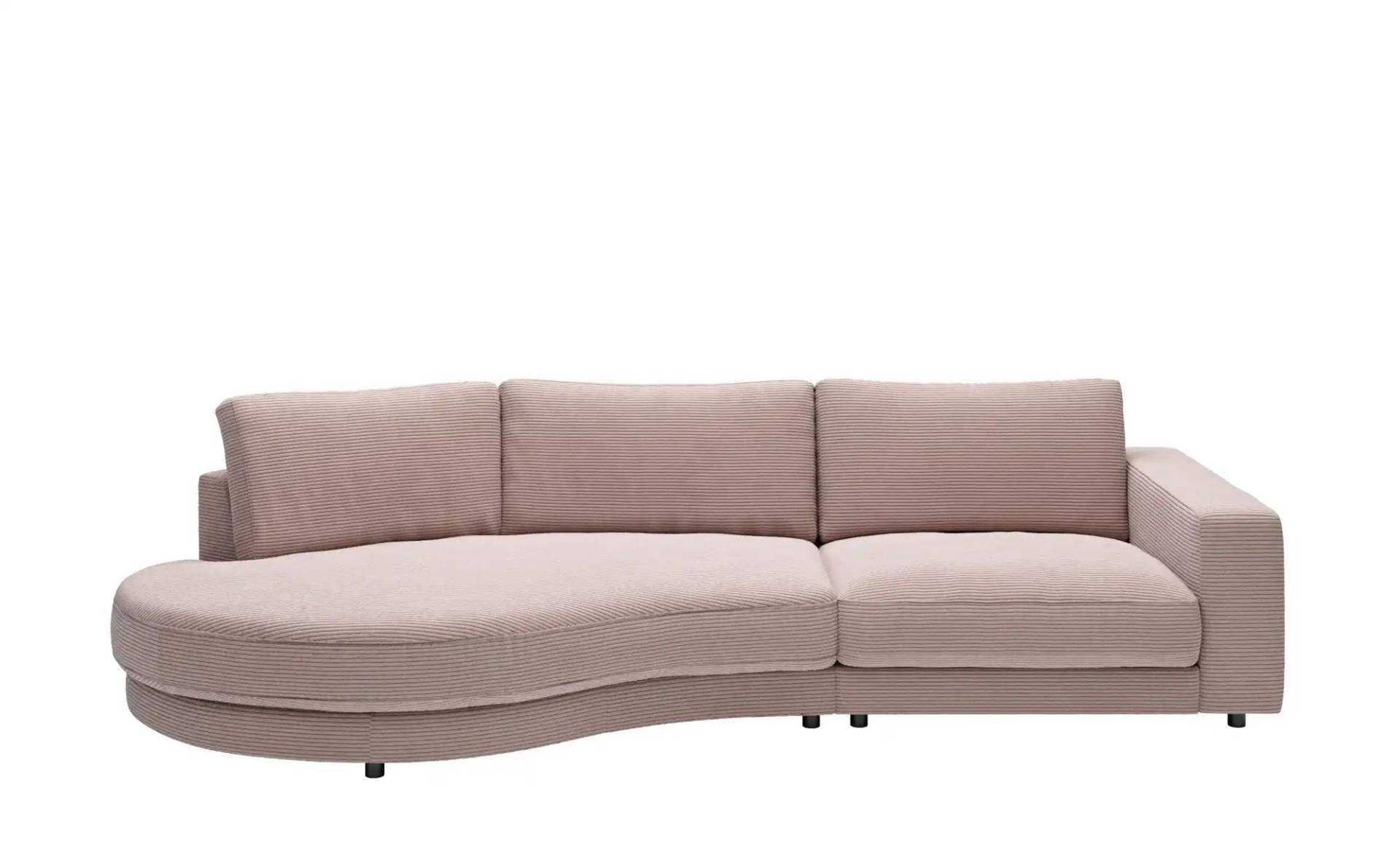 Jette Home Organisches Einzelsofa in Cord Sila ¦ rosa/pink ¦ Maße (cm): B: 330 H: 85 T: 166.0 Polstermöbel > Sofas > Modulsofas - Möbel Kraft