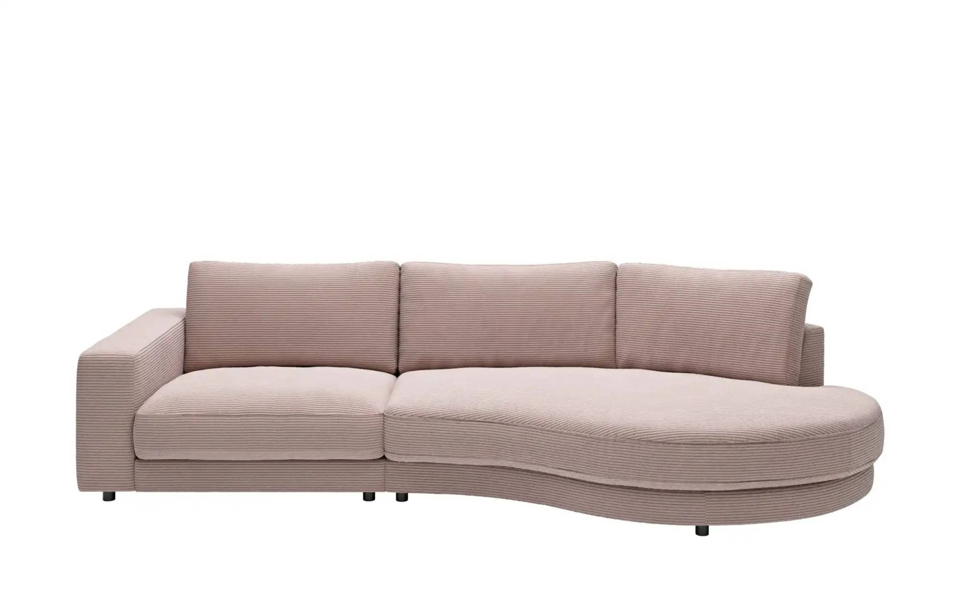 Jette Home Organisches Einzelsofa in Cord Sila ¦ rosa/pink ¦ Maße (cm): B: 330 H: 85 T: 166.0 Polstermöbel > Sofas > Modulsofas - Möbel Kraft