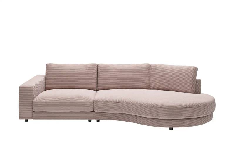 Jette Home Organisches Einzelsofa in Cord Sila ¦ rosa/pink ¦ Maße (cm): B: 330 H: 85 T: 166.0 Polstermöbel > Sofas > Modulsofas - Möbel Kraft