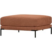 Hocker Couple aus Melange-Stoff 100 cm, Rust Hocker Couple aus Melange-Stoff 100 cm, Rust