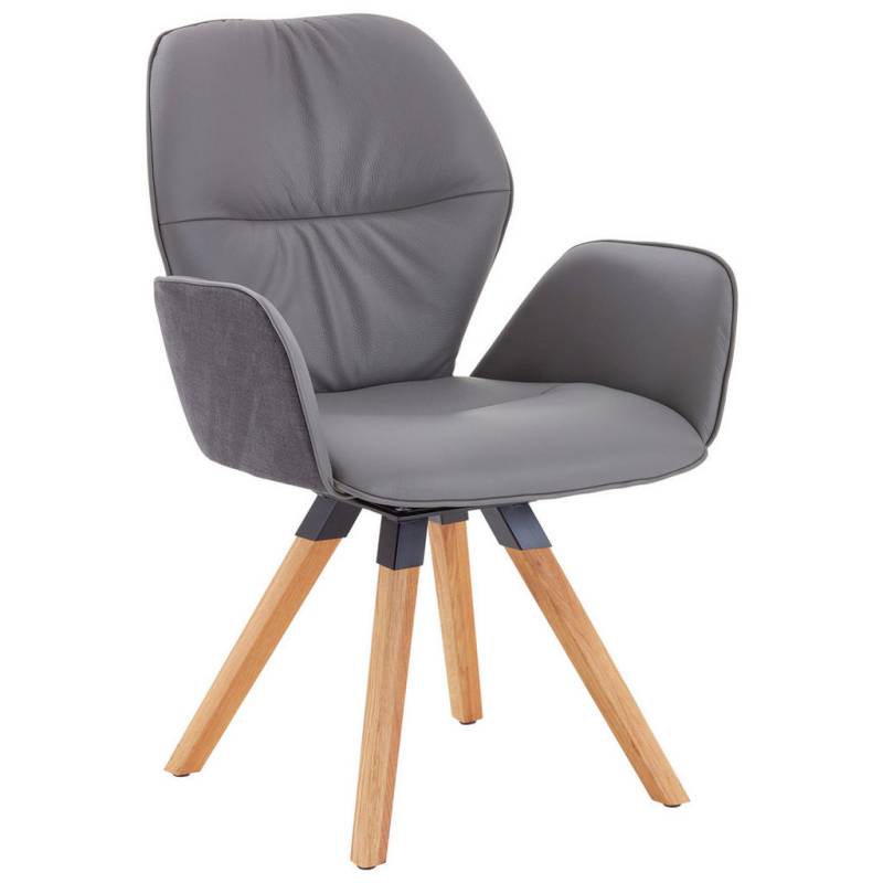 Valdera ARMLEHNSTUHL Graphit, Grau