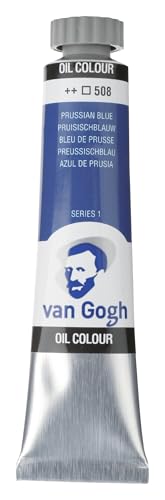 Van Gogh Ölfarbe - Preussischblau 508-20 ml Tube - Hohe Pigmentierung - Lichtechtheit ++ - Serie 1 - Ideal für Künstler Van Gogh Ölfarbe - Preussischblau 508-20 ml Tube - Hohe Pigmentierung - Lichtechtheit ++ - Serie 1 - Ideal für Künstler von Van Gogh