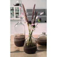 Vase 34 cm CASOLARE von Leonardo Transparent / Braun