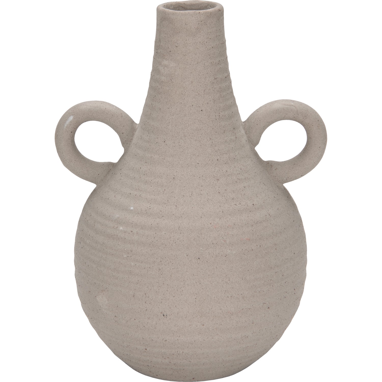 Vase Ancient Secrets 12,5 cm x Ø 10,5 cm Grau Vase Ancient Secrets 12,5 cm x Ø 10,5 cm Grau