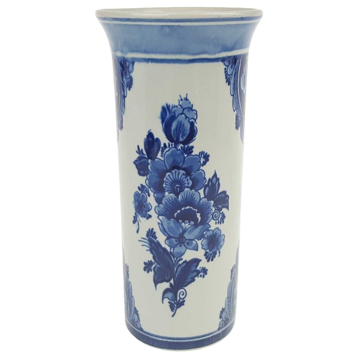Vase Handwerk 19 cm Delfts Blauw Blaue Blumen gebraucht - gut