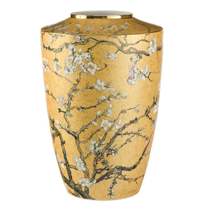 Vase 'Mandelbaum Gold' H 41 von Goebel
