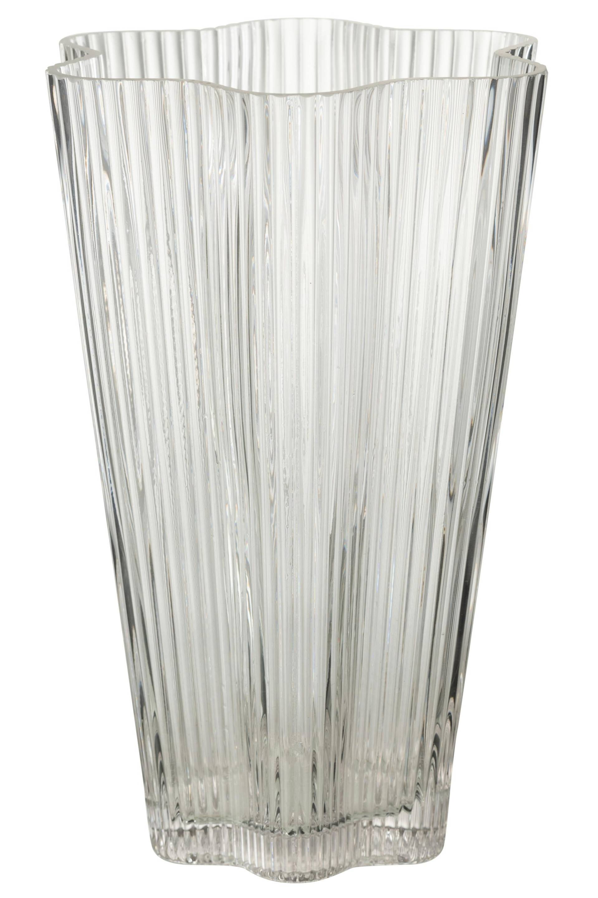 Vase VASEN ca. B16,5 H26,5 cm in Transparent