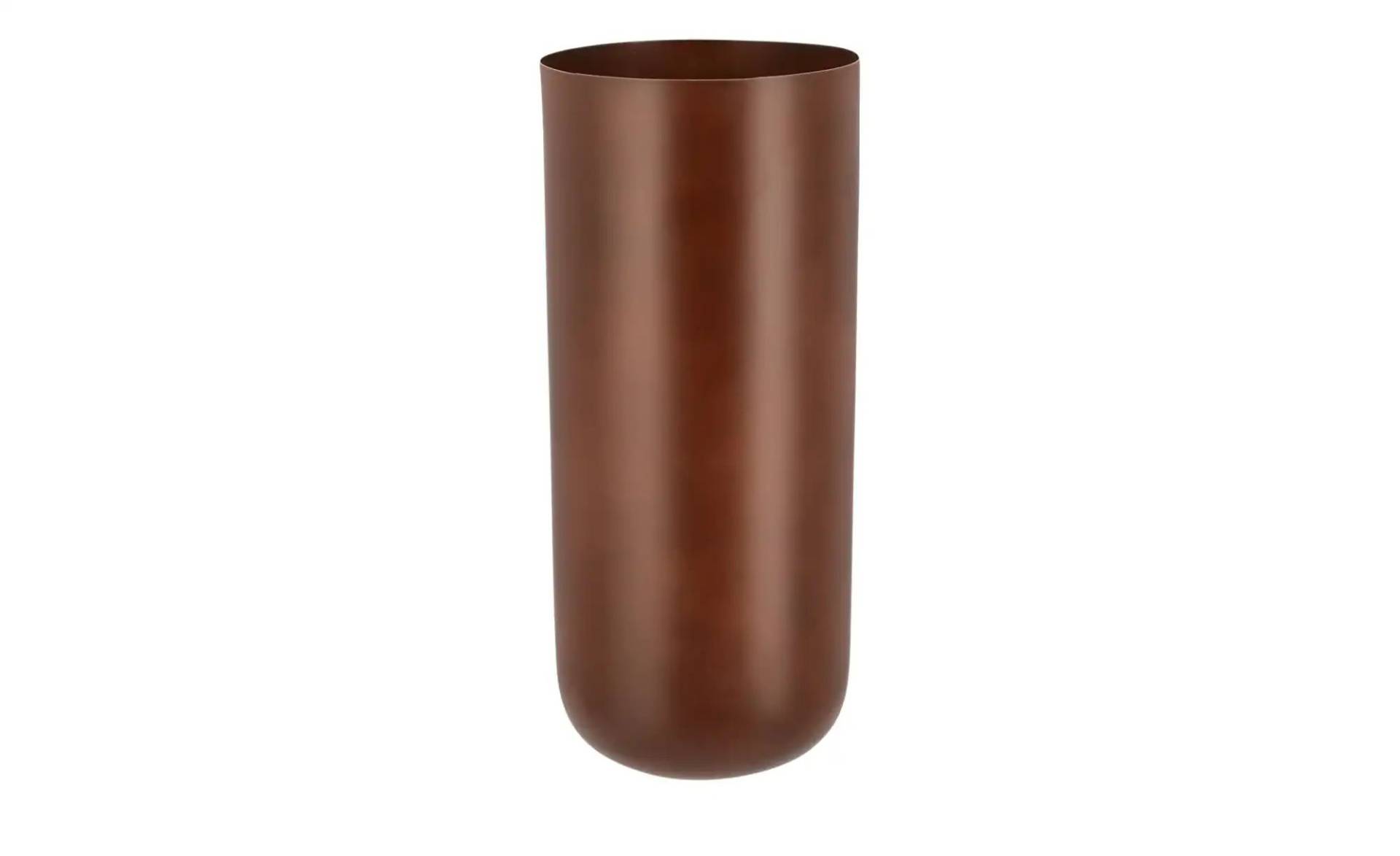 Vase ¦ braun ¦ Metall ¦ Maße (cm): H: 28 Ø: 12 Accessoires > Vasen - Höffner Vase ¦ braun ¦ Metall ¦ Maße (cm): H: 28 Ø: 12 Accessoires > Vasen - Höffner