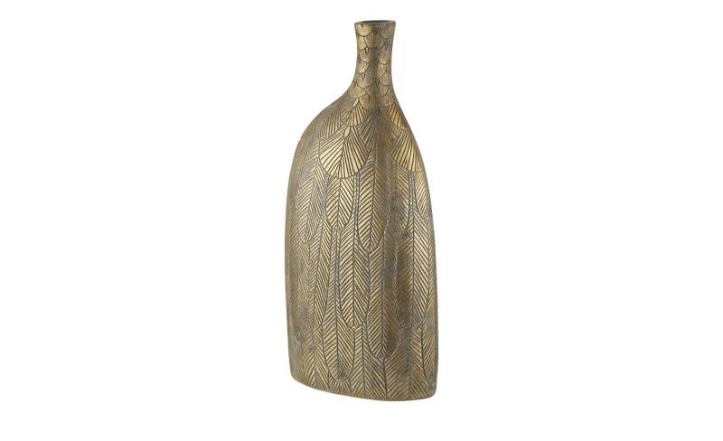 Deko Vase   ¦ braun ¦ Polyresin (Kunstharz) ¦ Maße (cm): B: 20,5 H: 46 T: 10.5 Accessoires > Vasen - Höffner
