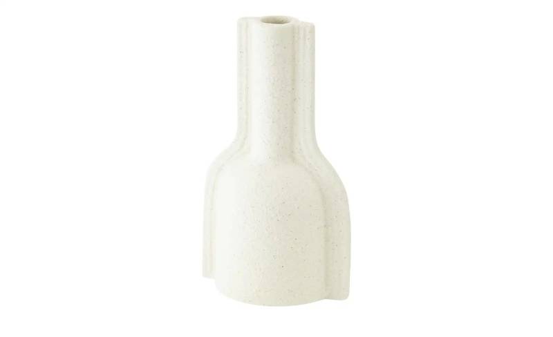HOME STORY Vase   ¦ creme ¦ Porzellan ¦ Maße (cm): H: 15,5  Ø: 9 Accessoires > Vasen - Höffner