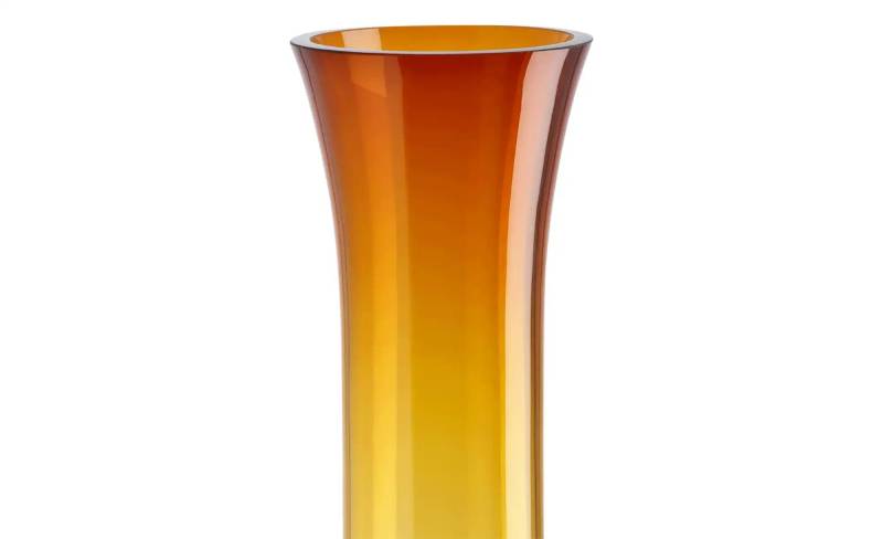 Peill+Putzler Vase   ¦ orange ¦ Glas ¦ Maße (cm): H: 50  Ø: 15.0 Dekoration > Vasen - Möbel Kraft