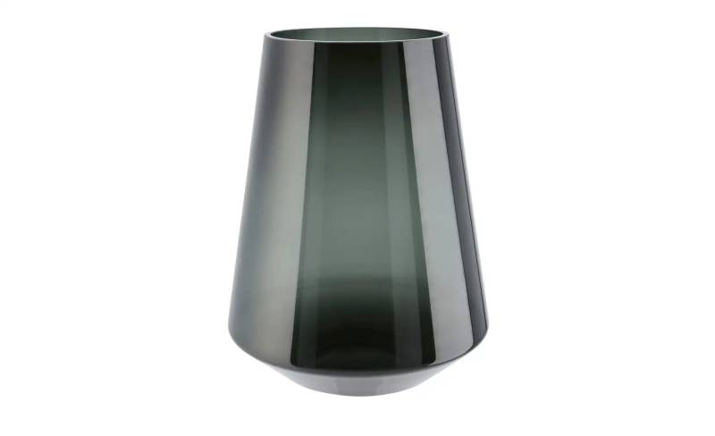 Vase   ¦ schwarz ¦ Glas ¦ Maße (cm): H: 32  Ø: 24.0 Dekoration > Vasen - Möbel Kraft