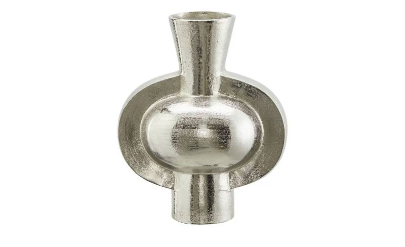 HOME STORY Vase   ¦ silber ¦ Aluminium ¦ Maße (cm): B: 26 H: 32 T: 16.0 Accessoires > Vasen - Höffner