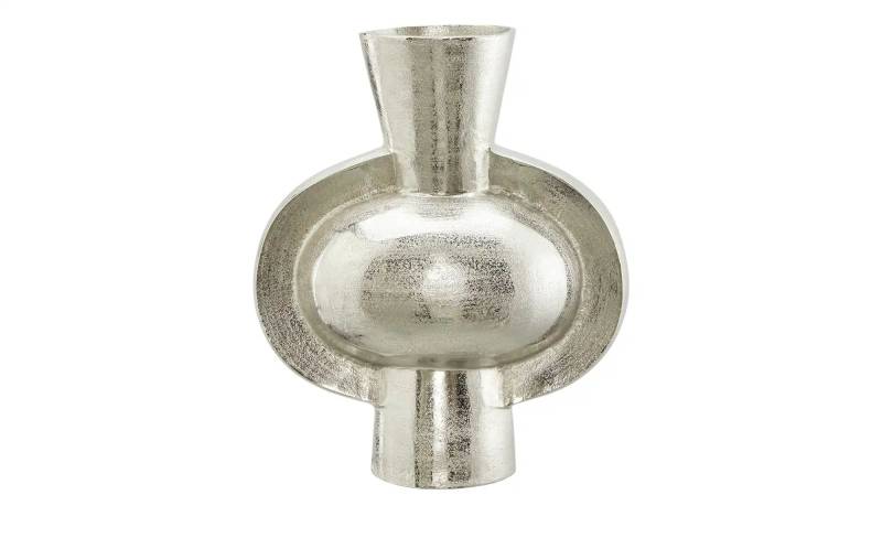 HOME STORY Vase   ¦ silber ¦ Aluminium ¦ Maße (cm): B: 33 H: 39 T: 17.0 Accessoires > Vasen - Höffner