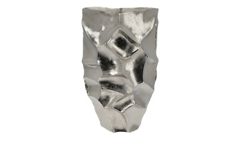 Vase   ¦ silber ¦ Maße (cm): B: 27 H: 43 T: 18.0 Accessoires > Vasen - Höffner