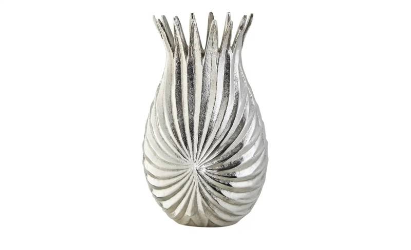 Vase   ¦ silber ¦ Metall ¦ Maße (cm): H: 30  Ø: 18 Accessoires > Vasen - Höffner