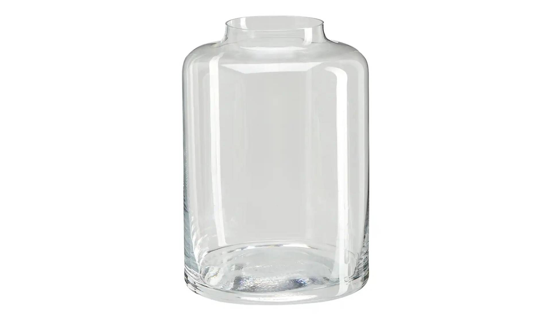 HOME STORY Vase   ¦ transparent/klar ¦ Glas ¦ Maße (cm): H: 18  Ø: 12.5 Accessoires > Vasen - Höffner