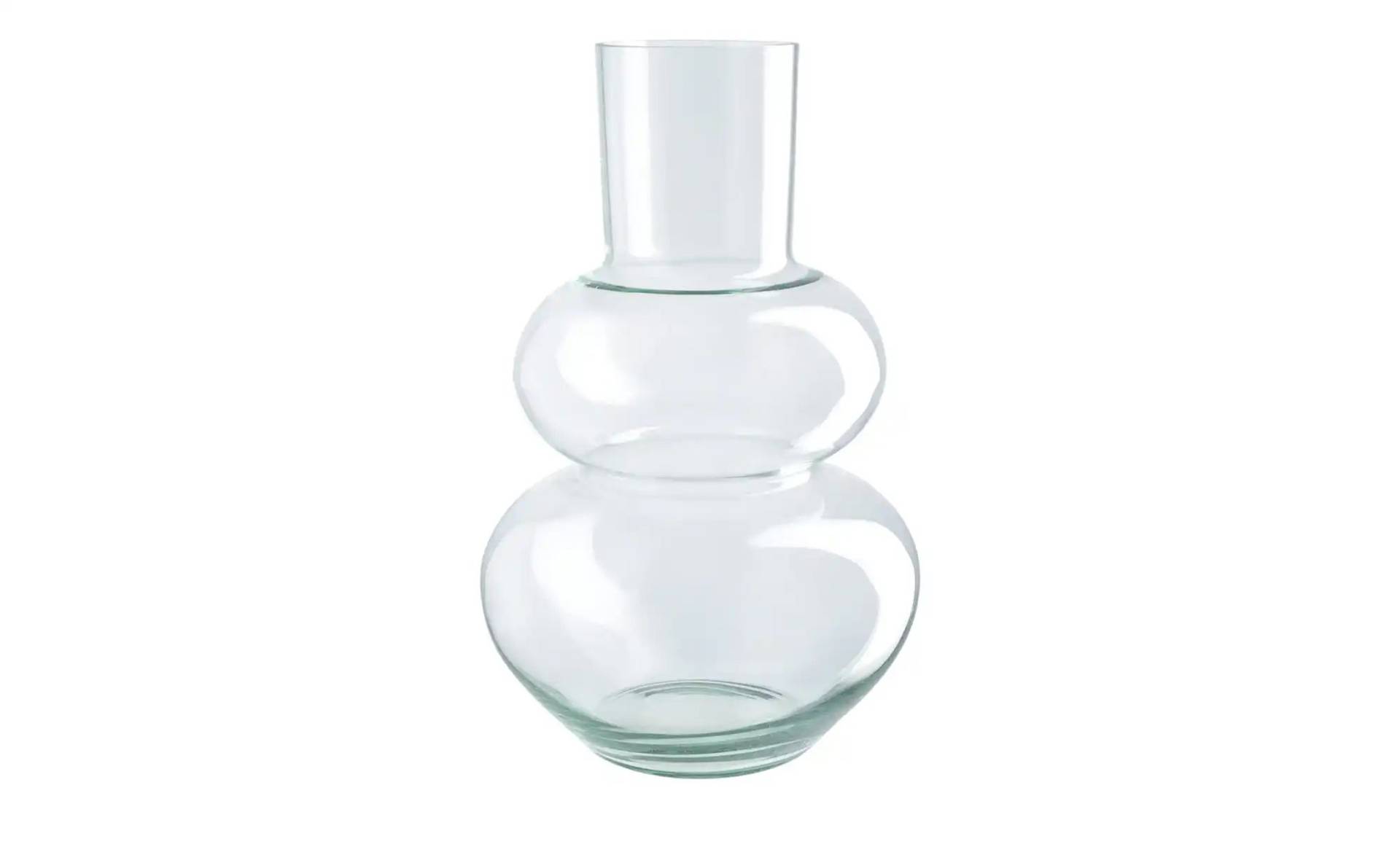 Vase   ¦ transparent/klar ¦ Glas ¦ Maße (cm): H: 30  Ø: 19.0 Dekoration > Vasen - Möbel Kraft
