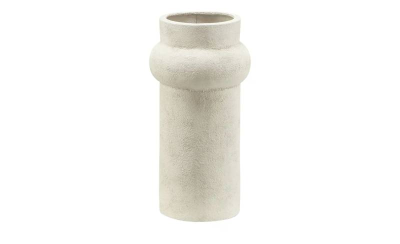 HOME STORY Vase   ¦ weiß ¦ Aluminium ¦ Maße (cm): H: 33  Ø: 17.0 Dekoration > Vasen - Möbel Kraft