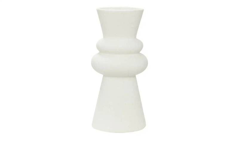 HOME STORY Vase   ¦ weiß ¦ Porzellan ¦ Maße (cm): H: 21,2  Ø: 10.2 Accessoires > Vasen - Höffner