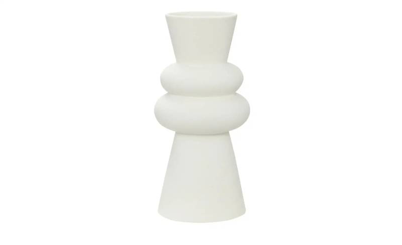HOME STORY Vase   ¦ weiß ¦ Porzellan ¦ Maße (cm): H: 25,5  Ø: 12.2 Accessoires > Vasen - Höffner